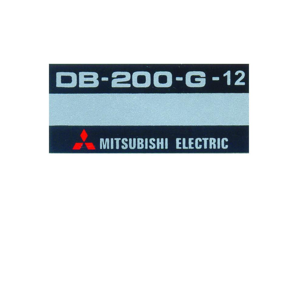 Adesivo Mitsubihi Electric 4 Unidades  172)